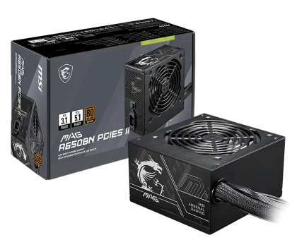 Zasilacz MSI MAG A650BN PCIE5 II 650W 80 Plus Bronze
